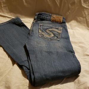 Silver jeans